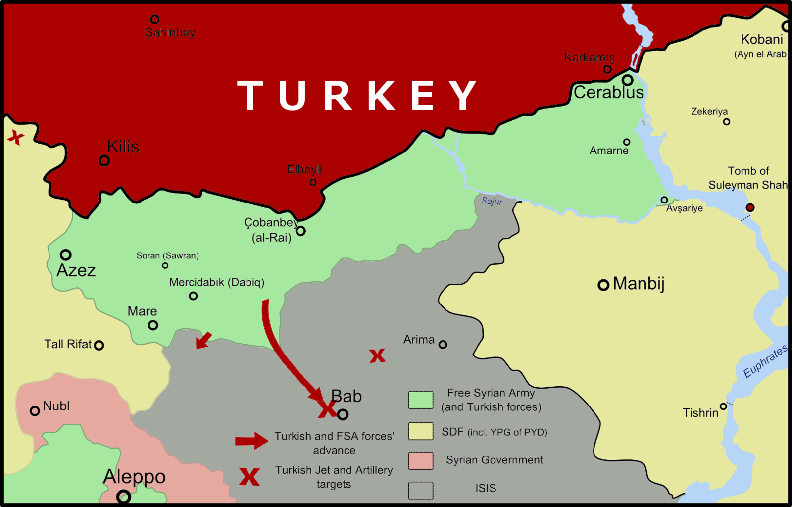 Are Turkey and Syria At War?