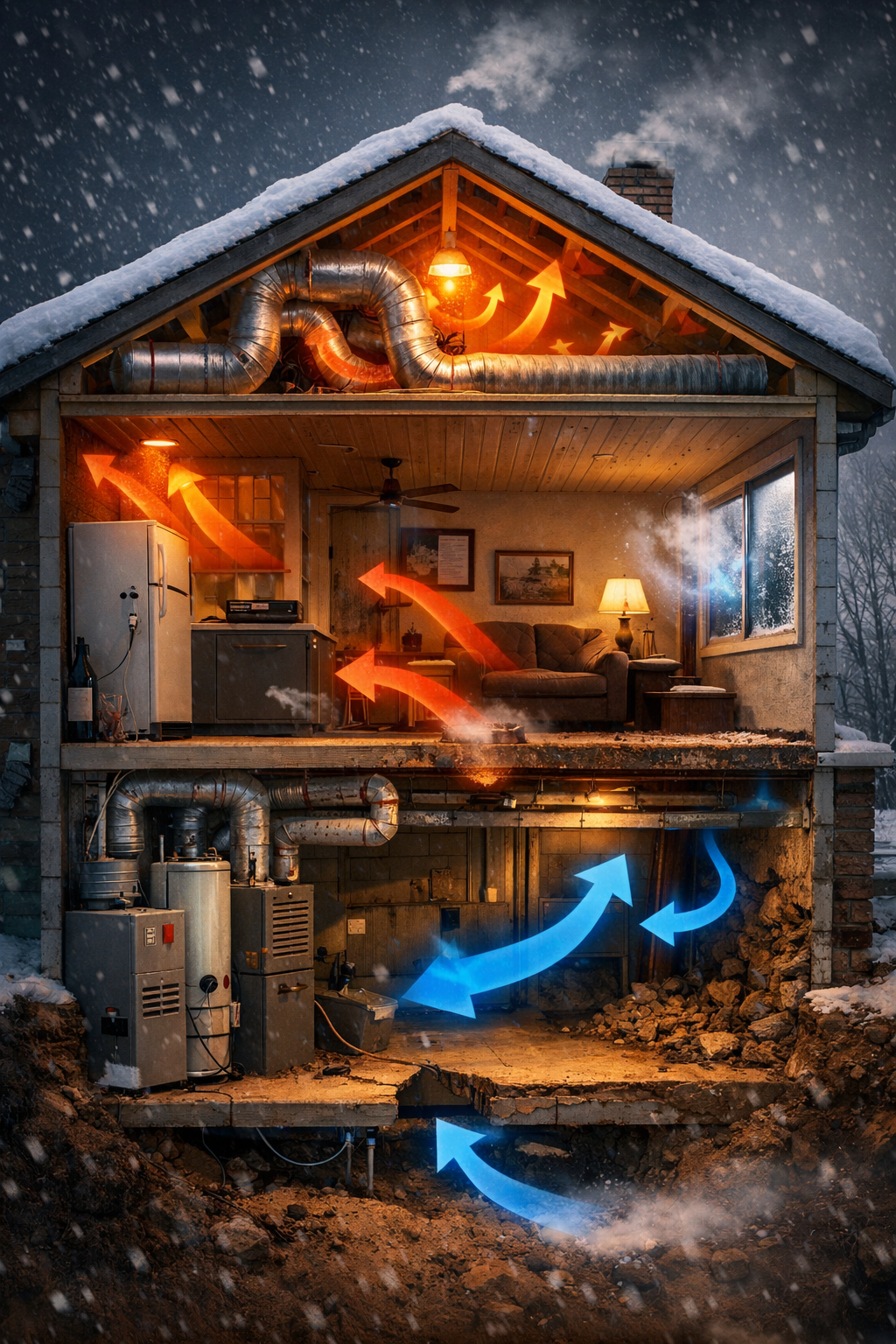 energy efficiency in a suburban home