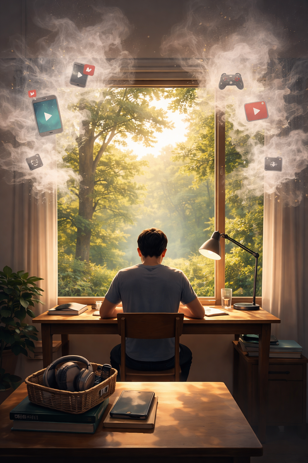 core idea of disciplined focus in a distraction-heavy digital world